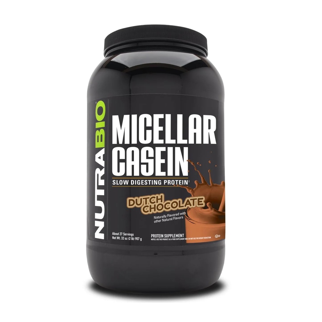 NutraBio καζεΐνη πρωτεΐνη σκόνη, Micellar Casien σκόνη, 25g αργή πέψη πρωτεΐνη, βοηθά να σας κρατήσει πλήρη, Overnight αποκατάσταση μυών & ανάπτυξη, BCAA & EAA, χωρίς γλουτένη, χωρίς σόγια, 2lb σοκολάτα