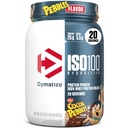 Dymatize x Cocoa Pebbles ISO100 Whey Protein Powder Isolate, 25g πρωτεΐνης, 20 σέρβις, 5.5g BCAAs, 120 Cal., Χωρίς γλουτένη, 1g λίπος, 1g ζάχαρη, 2g υδατάνθρακες