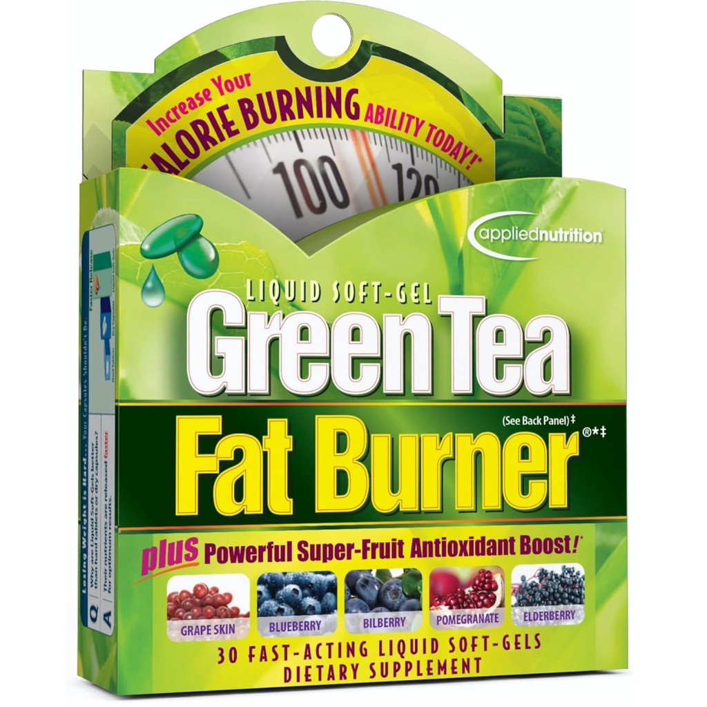 Εφαρμοσμένη Διατροφή Πράσινο Τσάι Fat Burner - 30 Υγρό Soft-Gels
