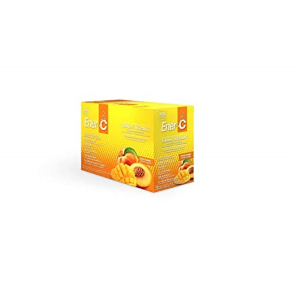 Ener- C 1000 mg Βιταμίνη C Ροδάκινο Mango Ener- C 30 ct Πακέτα