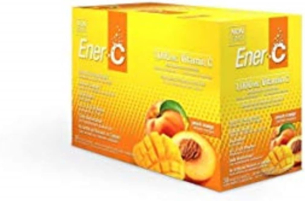 Ener- C 1000 mg Βιταμίνη C Ροδάκινο Mango Ener- C 30 ct Πακέτα