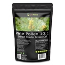 Go Nutra Pine Pollen Powder | Wild Harvested & Broken Cell Wall | Pure 10:1 Pine Pollen Extract, Antioxidant-Rich & Androgenic | Supports Health, Energy | Vegan, Non-GMO, Gluten Free | 6 Ounce