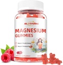 Μαγνήσιο Gummies για άνδρες Γυναίκες Φυσικό Μαγνήσιο Κιτρικό Gummy συμπλήρωμα Ζάχαρη Δωρεάν Υποστηρίζει τη μυϊκή χαλάρωση, Μεταβολισμός ενέργειας