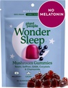 Plant People WonderSleep Mushroom Gummies Συμπλήρωμα για τον ύπνο και την χαλάρωση με Reishi Super Μανιτάρια, Άγρια Γεύσεις από μούρα, Χωρίς Ζάχαρη (60 κόμης)