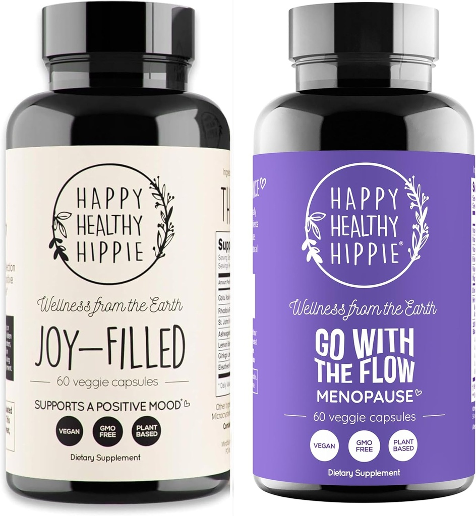 Happy Healthy Hippie Go with The Flow Menopause Support & Joy Filled Mood Support