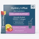 Hydralyte Verisol Collagen Packets με Electrolytes, Hydration Packets με Collagen για γυναίκες και άνδρες, Electrolytes Powder με Collagen για Ταξίδι και Καθημερινή Ενυδάτωση με Βιταμίνη C (30 Count)