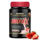 ISOFLEX διατροφής ALLMAX Whey Protein Isolate, Strawberry - 2 lb - 27 γραμμάρια πρωτεΐνης ανά Scoop - Zero Fat & Sugar - 99% Χωρίς λακτόζη - Χωρίς γλουτένη & χωρίς σόγια - Κατά προσέγγιση 30 Σερβιέτες