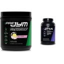 PRE JYM 30 Σερβίρει ροζ λεμονάδα & JYM ZMA ψευδάργυρος / Μαγνησίου Κάψουλες συμπλήρωμα 90 κάψουλες χορτοφάγων