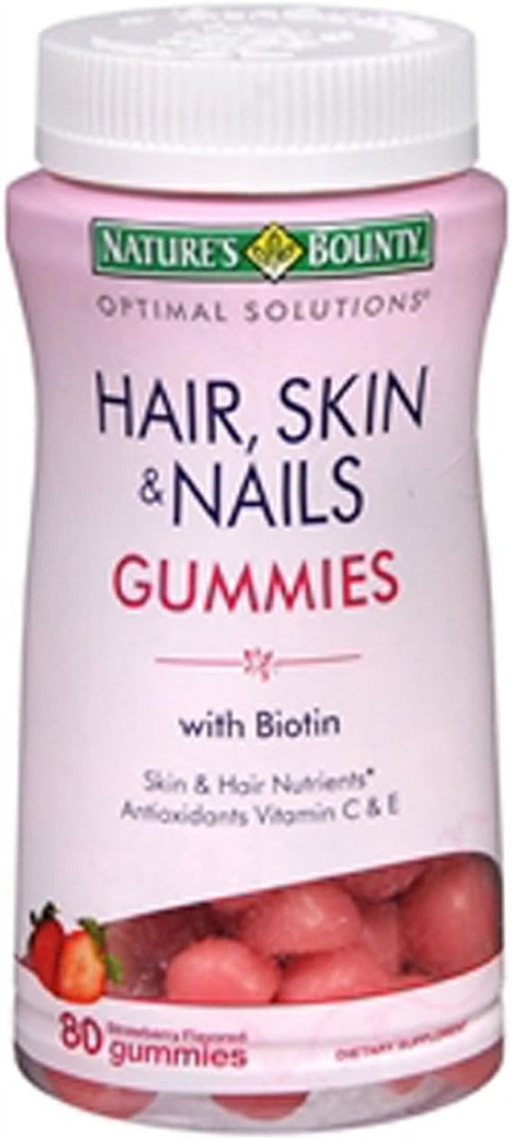 Μαλλιά, δέρμα και νύχια της φύσης, 230 Gummies (2 Pack)