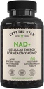 Crystal Star NAD+ (60 Tablets) - Πατενταρισμένο NAD για Κυτταρική Ενέργεια & Υγιεινή Γήρανση - Κλινικά Αποδοτικά Περισσότερα Αποδοτικά από Νικοτιναμίδη Ριμποζίδιο - 30 Ημέρα Προμήθεια - Μη ΓΤΟ