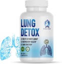 ROYAL SWAG Lung Cleanse and Detox καψάκιο - Φυσικό συμπλήρωμα αναπνευστικής υποστήριξης για καπνιστές & μη καπνιστές Υποστήριξη για την υγεία των πνευμόνων και την αποτοξίνωση 60 καψάκιο