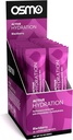 Osmo Active Hydration Electrolyte Powder - Περιλαμβάνει Νάτριο, Μαγνήσιο, Κάλιο, Καρβίδια & Βιταμίνες, Όλα τα φυσικά συστατικά, 3X Γρηγορότερη ενυδάτωση, Ενισχύει την ισχύ & την αντοχή - 20 πακέτα, BlackBerry