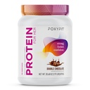 FoxyFit πρωτεΐνη για την, διπλή σκόνη πρωτεΐνης Whey σοκολάτας με CLA και βιοτίνη για μια υγιή λάμψη (1,85 lbs)