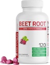 Bronson Beet Root Extra Strength, Non-GMO, 120 Vegetarian Tablets