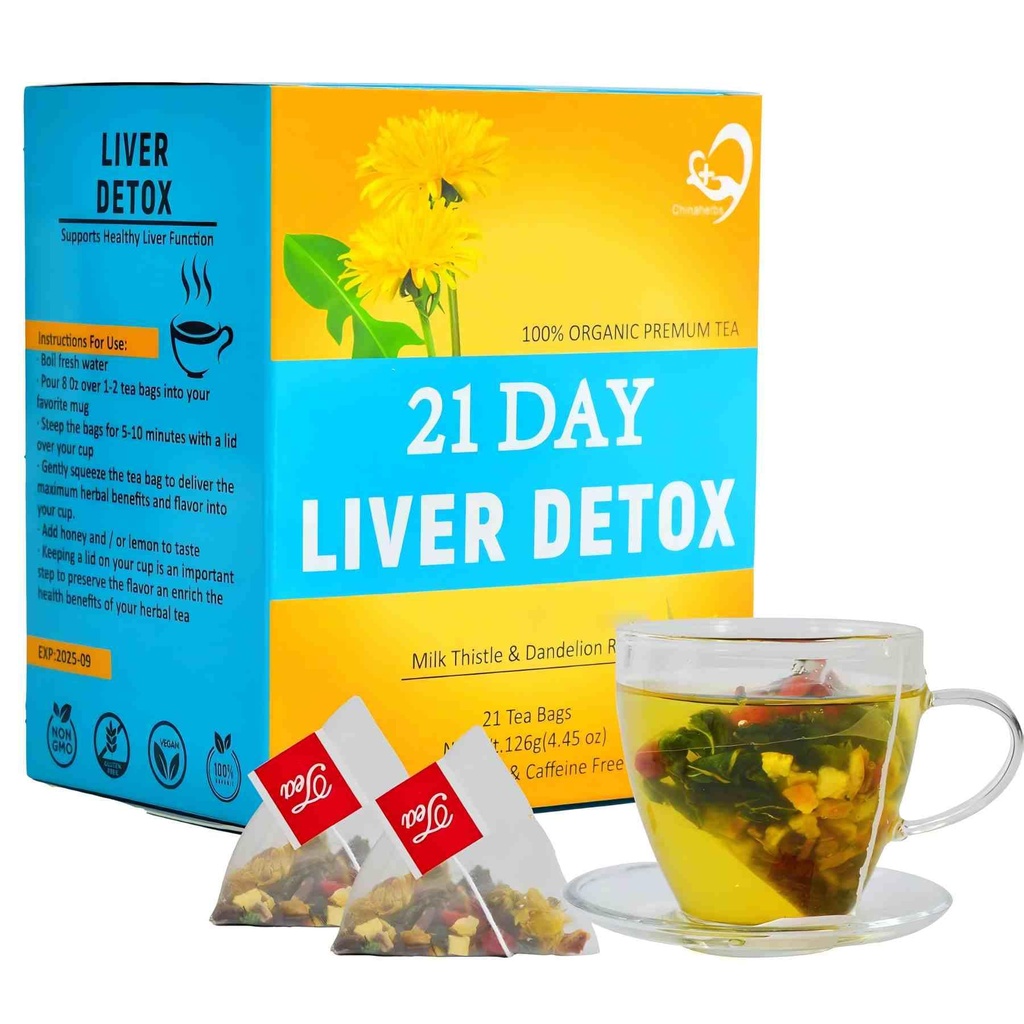 Aromlife 21 ημερών γάλα γαϊδουράγκαθο Συκώτι Detox Τσάι, για τον καθαρισμό του ήπατος και τη φροντίδα υποστήριξης, τσάι γαϊδουράγκαθο γάλακτος με υψηλό περιεχόμενο γάλα γαϊδουράγκαθο Ήπαρ Detox του γάλακτος γαϊδουράγκαθο και ρίζα γλυκόριζας