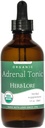 Herb Lore Organic Adrenal Tonic Tincture - φυτικό συμπλήρωμα υποστήριξης Adrenal - Adaptogen σταγόνες με Ashwagandha, Rhodiola & Eleuthero - Χωρίς αλκοόλ - 4 Fl Oz