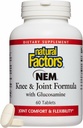 Natural Factors, NEM Knee & Joint Formula, Promotes Flexibility and Comfort, 60 Tablets