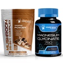 WELNESS LABSRX Mushroom Powder 2000mg - Κάψουλες Γλυκινικού Μαγνησίου - 750mg