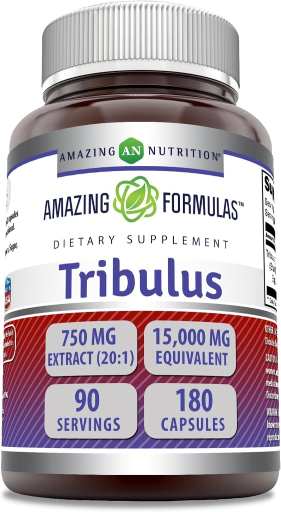 Amazing Formulas Tribulus 750 Mg Extract 20:1Supplement 