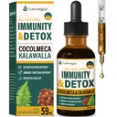 Cocolmeca Bark Immunity & Detox Drop, Εκχύλισμα βοτάνων με πολυποδίου Leucotomos Sarsaparilla Milk Thistle συμπλήρωμα υποστήριξης Αποτοξίνωση, ανοσοποιητικό σύστημα, Digestive Health. 2oz