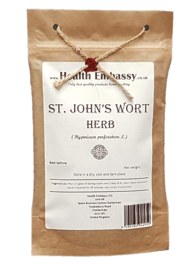 Health Embassy St. John's Wort Herb Tea 