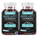 Shilajit Gummies για το Man & Woman. Χρυσοί Σιλατζίτ Γκάμιες των Ιμαλαΐων. 1000mg Pure Shilajit, 200mg Ashwagandha, 200mg Chaga, 100mg Ginseng, 100mg Saw Palmatto, 60mg Μαύρο λάδι σπόρων