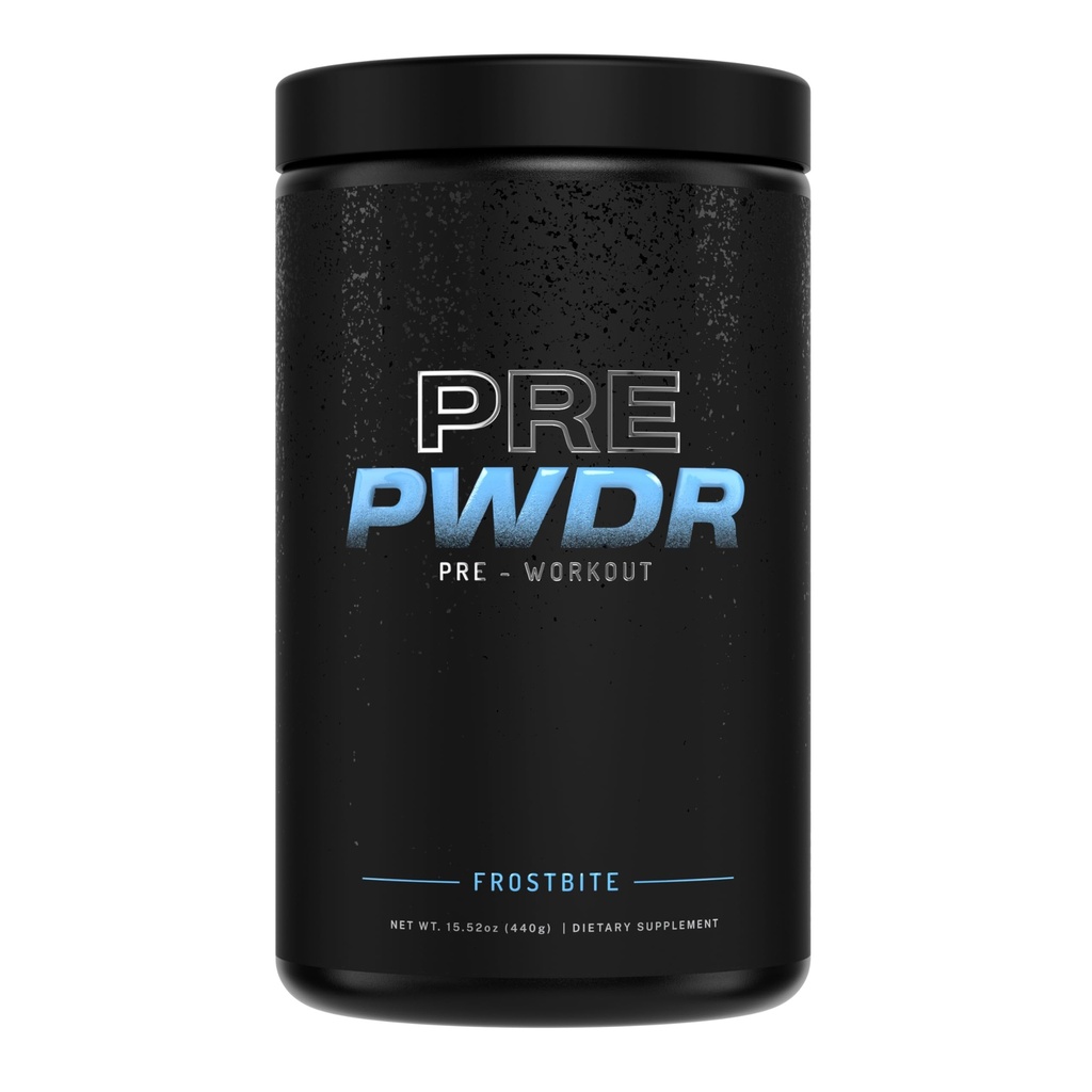 Pre-Workout Powder, All Natural Pre Workout for Energy, Pump, Endurance & Strength, with Caffeine (Frostbite)