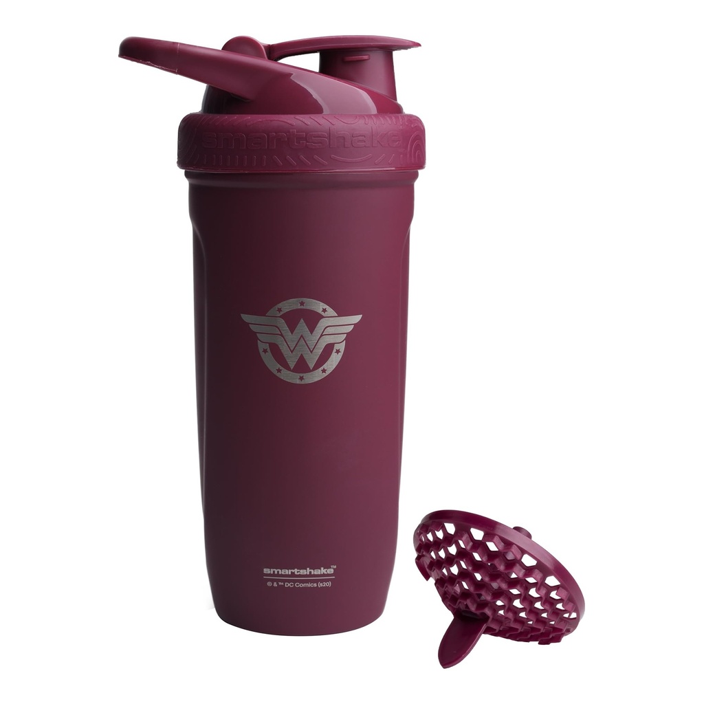 Smartshake DC COMICS Reforce Stainless Steel Protein Shakeer Bottle 900 ml 