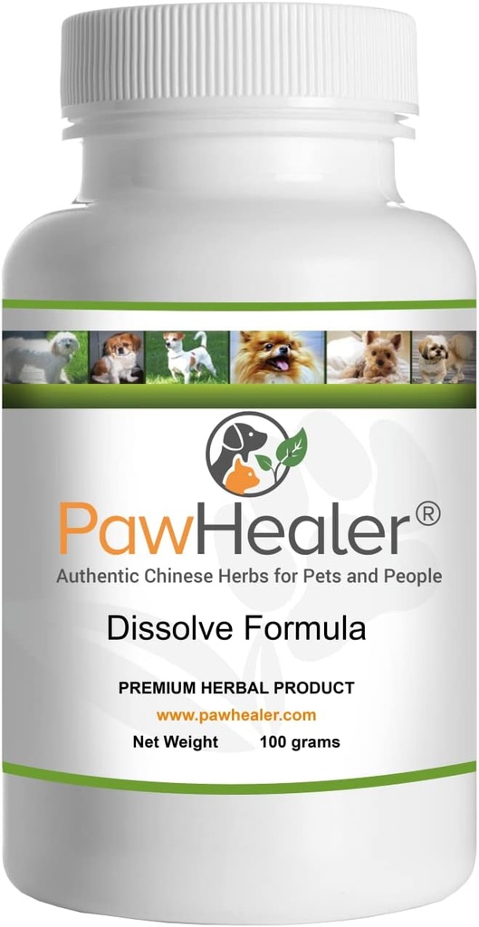 PawHealer® Dissolve Herbal Formula - 100 γραμμάρια σε σκόνη - Remedy for Faty Lumps & Bumps in Dogs & Pets ...