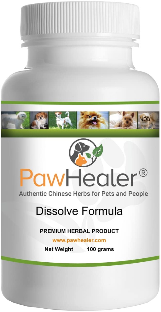 PawHealer® Dissolve Herbal Formula - 100 γραμμάρια σε σκόνη - Remedy for Faty Lumps & Bumps in Dogs & Pets ...