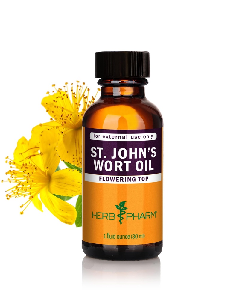 Herb Pharm St. John's Wort Topic Oil - 1 Ουγγιά