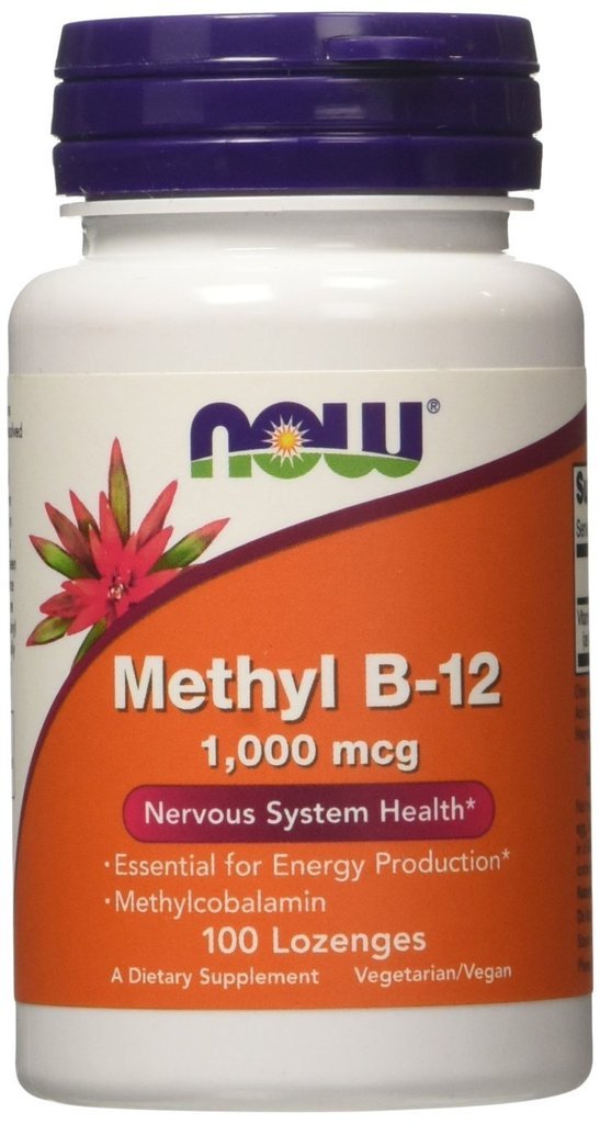 Μεθύλιο B-12, 1000mcg, 100 Loz από Now Foods (πακέτο του 2)