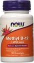 Methyl B-12, 1000mcg, 100 LOZ by Now Foods (Pack of 2)