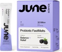 Balance + Relief | Fast Melt Pre + Probiotic for Mood & Stress - BlackBerry Flavor, 30 Powder Sachets