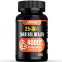 Cortisol Health Supplement, 25-σε-1 Cortisol Reucer για γυναίκες & άνδρες, Cortisol συμπληρώματα για με Ashwagandha, Rhodiola Rosea, L-Θεανίνη, 7 κάψουλες