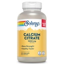 Solaray Calcium Citrate 1000mg - Chelated Calcium Supplement - Υποστηρίζει τη δύναμη των οστών και υγιή δόντια - Εύκολη στην πέψη - 60 ημερών εγγύηση, Vegan - 68 εξυπηρετεί, 275 VegCaps