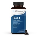 Pros-T - Συμπλήρωμα υποστήριξης Prostate - Saw Palmetto, Phytosterol, Ψευδάργυρος, Νέτλ, Βιταμίνη D-3 & B6 - Προώθηση Υγιεινή λειτουργία Prostate & κανονική ροή ούρων - Βελτίωση ακεραιότητας ιστού - 60 Softgels
