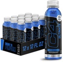 Cellucor C4 Ultimate Μη Carbonated Zero Sugar Energy Drink, Preworkout Drink + Beta Alanine, 12 Fl Oz (Pack of 12)