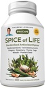ANDREW LESSMAN Spice of Life 240 Κάψουλες - Οκτώ επιστημονικά καθιερωμένες εκχυλίσματα, συμπυκνώνει. Μπαχαρικά που προάγουν την υγεία. Σκόρδο, Κουρκουμίνη, Ρίγανη, Ρόζμαρι, Φασκόμηλο, Θυμάρι, Σπόροι μουστάρδας, Γουασάμπι