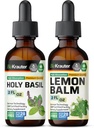 BIO KRAUTER Ιερός Βασίλειος Βάμμα 2 Fl. Oz. & Λεμονό Balm Βάμμα 2 Fl. Oz.