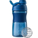 BlenderBottle SportMixer Shaker μπουκάλι Ιδανικό για πρωτεϊνικές ανακινήσεις και προ προπόνηση, 20-Ounce, Ναυτικό