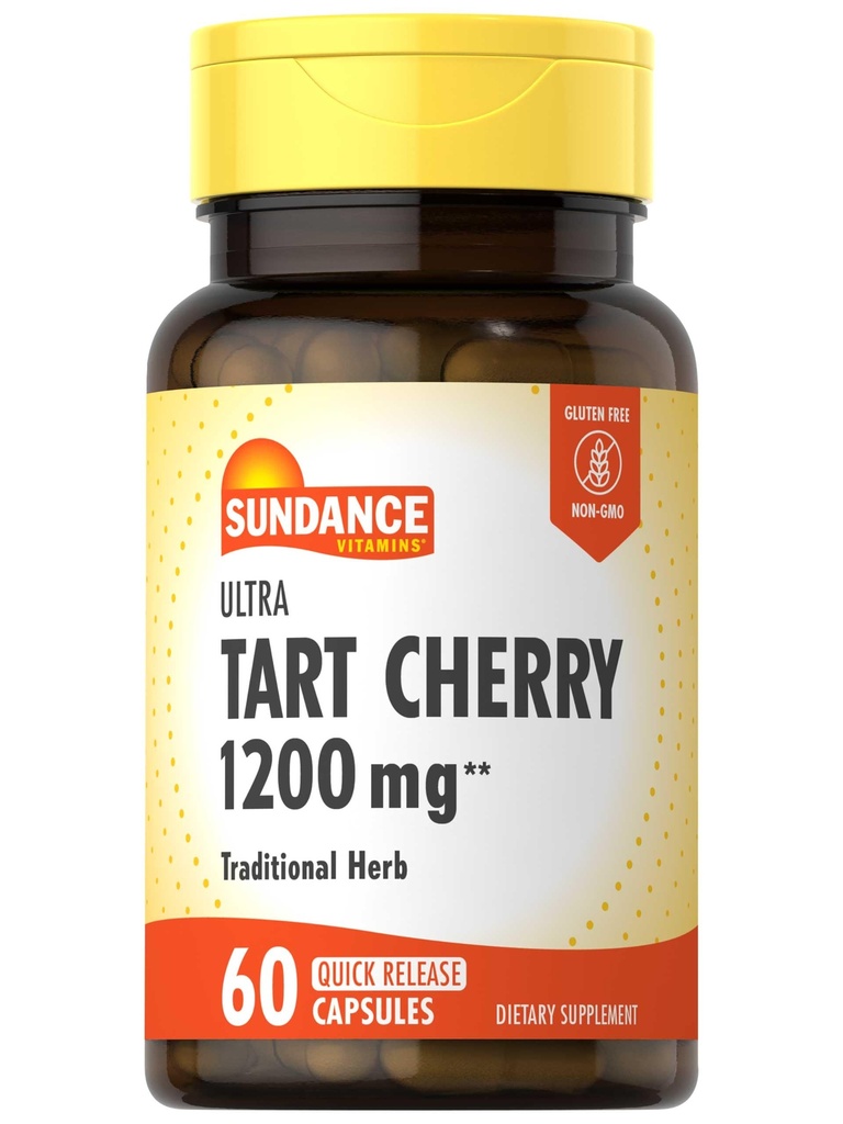 Sundance Tart Cherry Κάψουλες 1200mg 