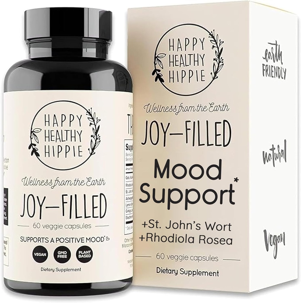 Joy-Filled Mood Υποστήριξη συμπλήρωμα - 7 Herb Complex w/St. Johns Wort 