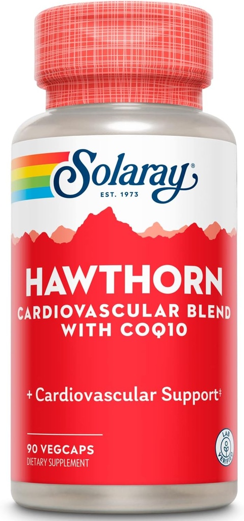 Ειδική φόρμουλα SOLARAY Hawthorn, 150mg, 90 Count