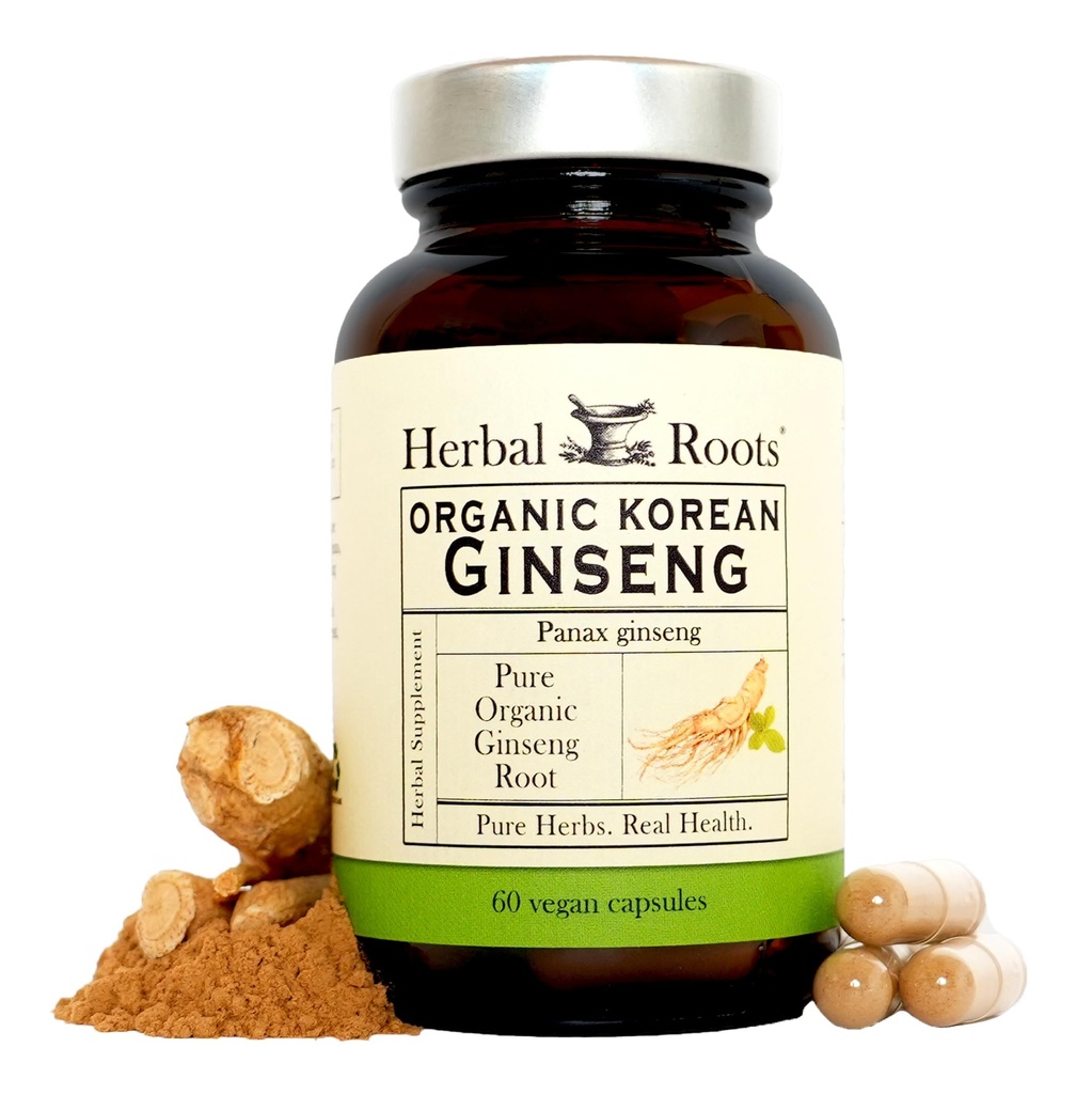 Ρίζες βοτάνων Panax Ginseng 