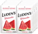 Ludens Cartermelon Throat Drops, Sore Lroat Relief, 25 Count (πακέτο των 12)