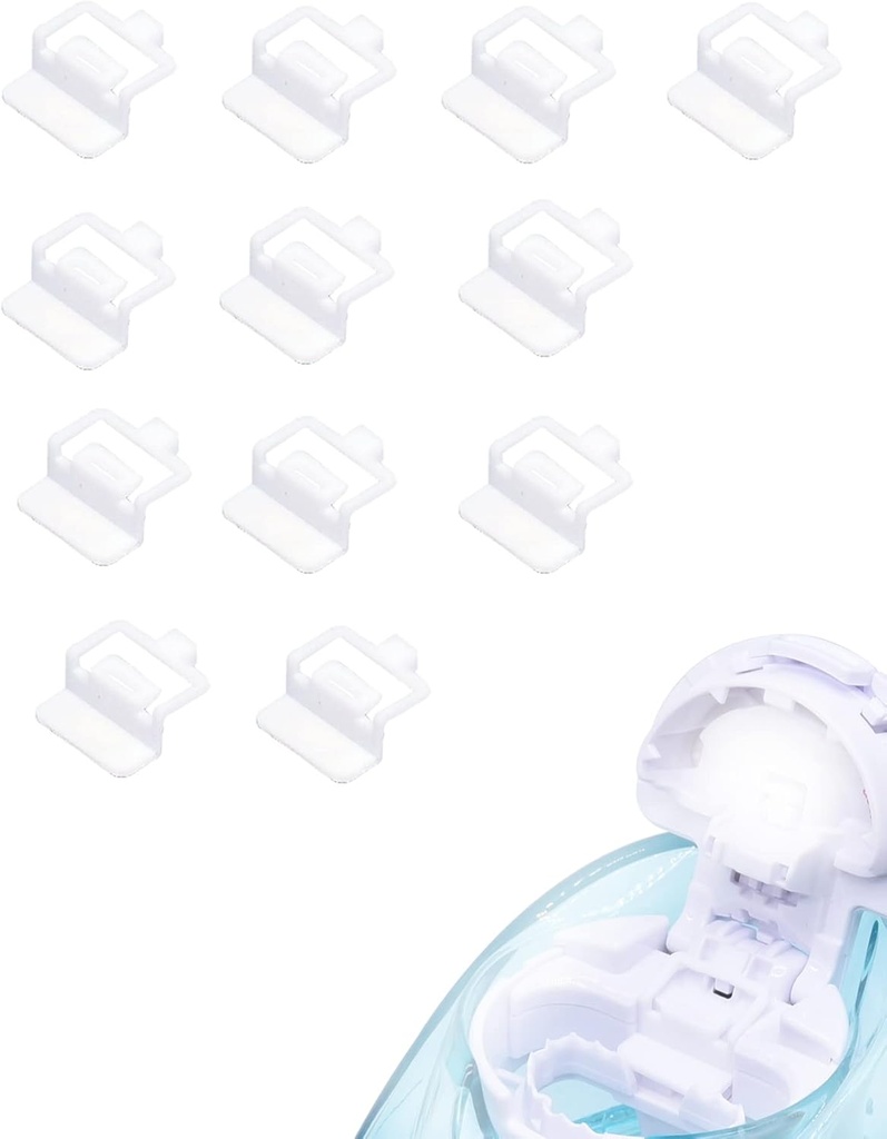 12 PCS Σιλικόνη Pods ξαναγεμίζει αξεσουάρ για Navage Nasal Care, εκτός από αλάτι για εύκολη λειτουργία (λευκό)