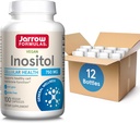 Jarrow Formulas Inositol 750 mg, Συμπλήρωμα διατροφής, Υποστήριξη ήπατος για την Κυτταρική Υγεία και Γενική Ευεξία, 100 κάψουλες λαχανικών, Μέχρι 100 ημέρες προσφοράς (πακέτο OF12)