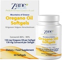 130 mg Carvacrol - 150 mg Oregano Oil per Softgel. World Highest Concentration Oregano Oil Capsule. Zane Hellas Oregano Oil. Softgel Contains 30% Greek Essential Oil of Oregano. 120 Softgels.