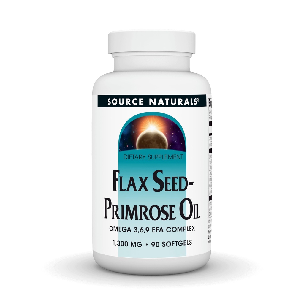 Source Naturals Λάδι λιναρόσπορου, Ωμέγα 3,6,9 EFA Complex, 1300mg - 90 Softgels